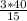 \frac{3*40}{15}