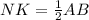 NK=\frac{1}{2}AB