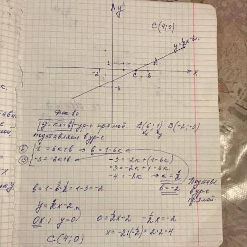 Задание 2 Отметьте на координатной плоскости точки А(6; 1) и В (-2;-3). Проведите отрезок АВ. Найдит