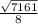 \frac{\sqrt{7161} }{8}