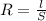 R=\frac{l}{S}