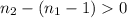 n_2-(n_1-1)0