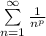 \sum\limits_{n=1}^{\infty} \frac{1}{n^p}