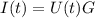 I(t)=U(t)G