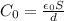 C_0=\frac{\epsilon_0S}{d}