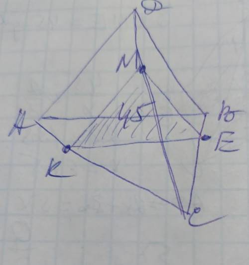 Можно хотя бы одну задачку? 1. Из точки A к плоскости α проведена наклонная, пересекающая плоскость