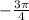 -\frac{3\pi}{4}