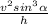 \frac{v^2sin^3\alpha }{h}