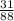 \frac{31}{88}