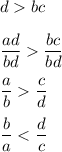 \displaystyle\\d bc\\\\\frac{ad}{bd} \frac{bc}{bd}\\\\\frac{a}{b} \frac{c}{d}\\\\\frac{b}{a}