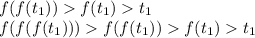 f(f(t_{1} })) f(t_{1})t_{1}\\f(f(f(t_{1} }))) f(f(t_{1}))f(t_{1})t_{1}