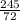 \frac{245}{72}