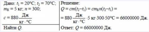 Решить задачи: 1.Рассчитайте, какое количество теплоты отдаст кирпичная печь, сложенная из 300 кирпи