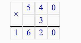 Решите делением в столбик720•3, 480•3, 540•3, 360•3.​