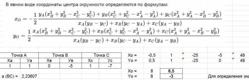 ОЧЕНЬ СЕЙЧАС НАДО Обчислити координати точки перетину перпендикулярів, які проведені через середини