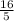 \frac{16}{5}