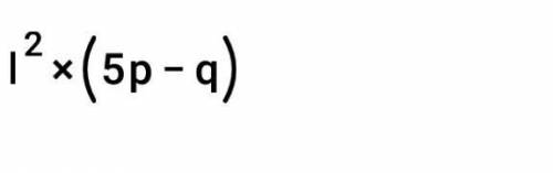 5∙|p| – |q|; здесь p = |q = –5