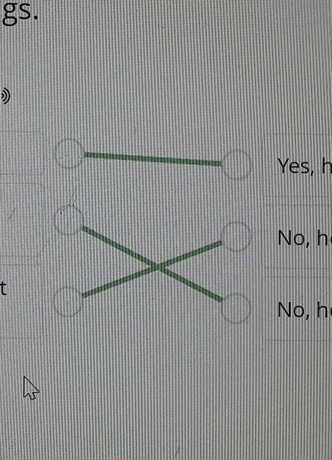 Match the questions to the answers. ) Hercules didn't start travelling, did he? Yes, he did The old