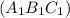 (A_{1}B_{1}C_{1})