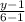 \frac{y-1}{6-1}