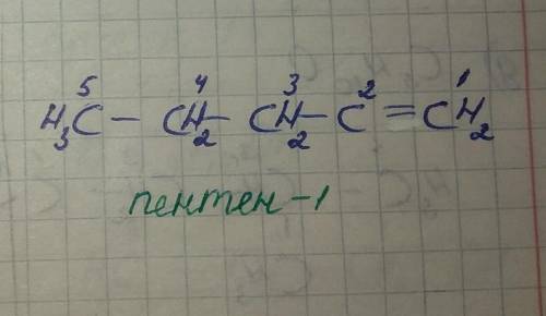 написать три любых алкена с двумя/тремя радикалами Если можно на листочке