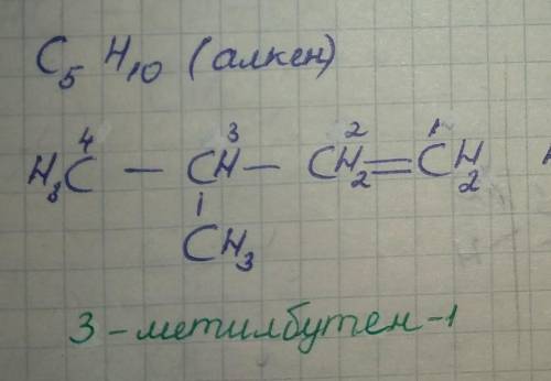 написать три любых алкена с двумя/тремя радикалами Если можно на листочке