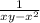 \frac{1}{xy-x^{2} }