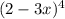 (2-3x)^{4}