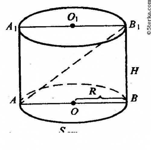 ГЕОМЕТРИЯ 1.Диагональ осевого сечения цилиндра 13 см, высота 5 см. Найдите площадь боковой и полной