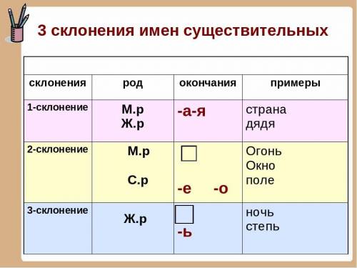 Выпишите из предложения существительное, которое не относится ни к одному из основных типов склонени