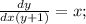 \frac{dy}{dx(y+1)}=x;