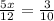 \frac{5x}{12}=\frac{3}{10}