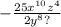 - \frac{25 {x}^{10} {z}^{4} }{2 {y}^{8} ?}