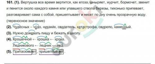 Русский язык 7 класс разумовская упражнение 161 скиньте решение