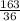 \frac{163}{36}