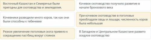 Выберите из предложенных утверждений верные. Верных ответов: 3При кочевом скотоводстве в поголовье п