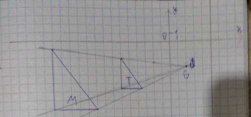 Укажите преобразование подобия и полностью опишите его, с которого была получена фигура М из фигуры