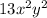 13x^2y^2