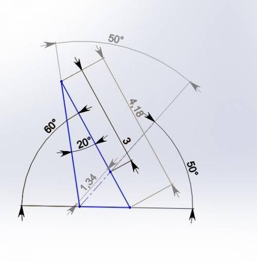 Задание 3. В треугольнике ABC проведена биссектриса BK. ∠BAC=20°; ∠BCA=60°; AK=3 см. Выполните рисун