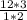 \frac{12* 3}{1 * 2}