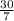 \frac{30}{7}