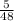 \frac{5}{48}