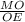 \frac{MO}{OE}