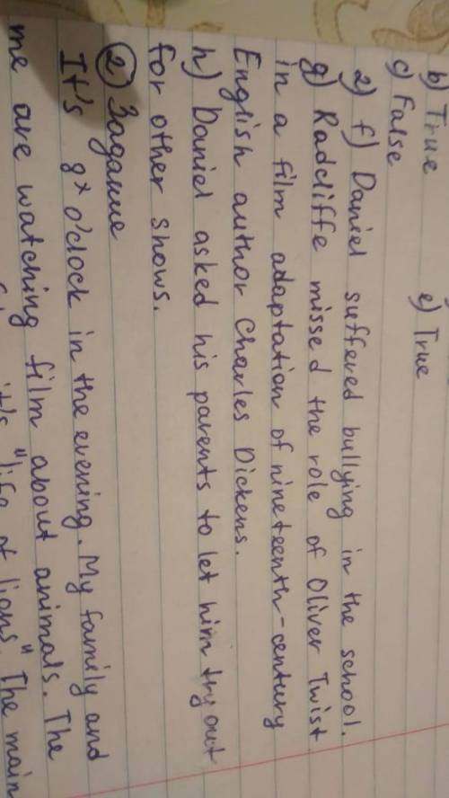 Answer the questions on the text. What kind of problems did Daniel have while studying at school? D