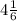 4\frac{1}{6}