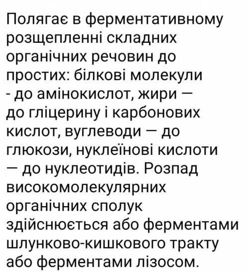 Як відбувається розщеплення органічних сполук?​