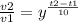 \frac{v2}{v1} =y^{\frac{t2-t1}{10} }