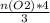 \frac{n(O2) * 4}{3}