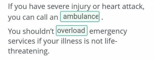 Health services around the world Read the sentence and type into the gap the appropriate missing wor