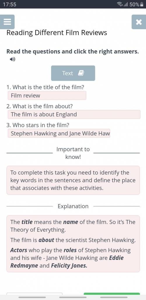 3. Writing Answer the questions: (NHCÚMEHHO)1. What is the title of the film?2. What type of film is